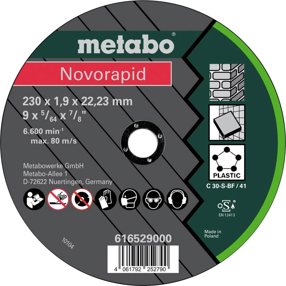 Metabo 616529000 rezna ploča 230 mm 25 kom. lim slika