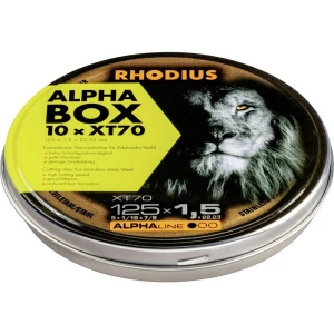Rhodius XT70 BOX 211083 rezna ploča ravna  125 mm 22.23 mm 1 St. slika
