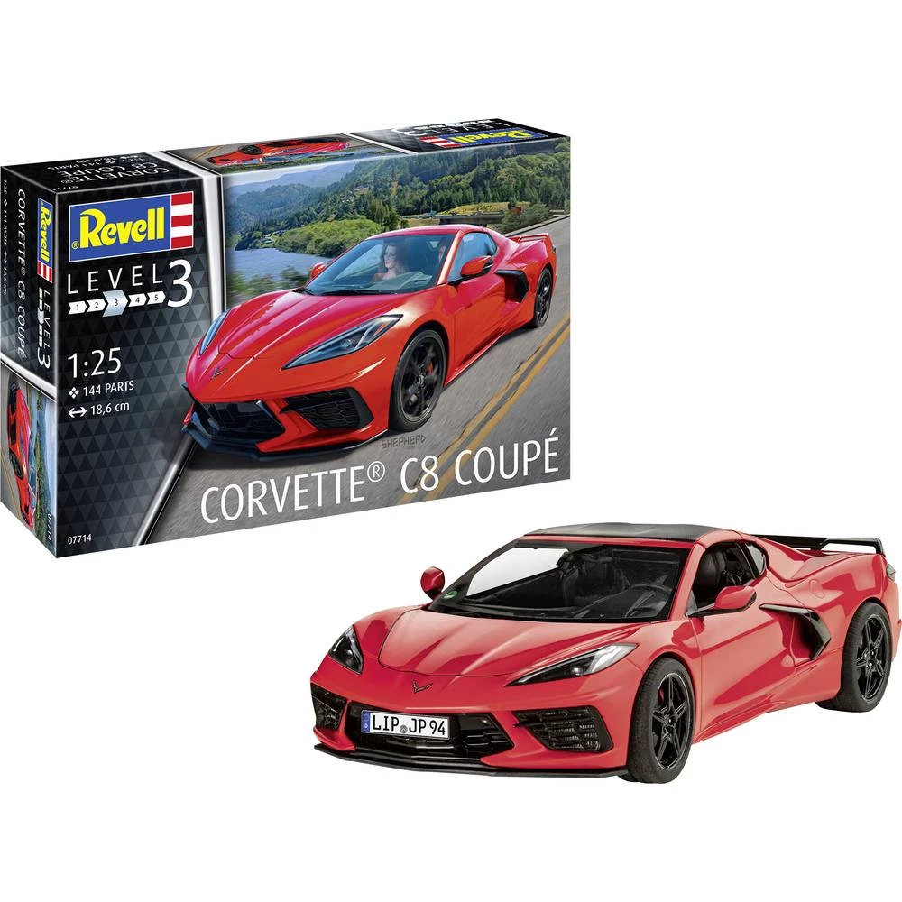 Revell 07714 Corvette® C8 Coupé model automobila za sastavljanje 1:25 slika