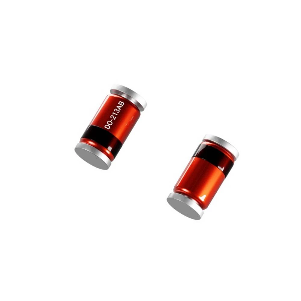 Diotec Zener dioda ZMY6.2G Kućište (poluvodiča) DO-213AB Zener napon 6.20 V Snaga (maks) P(TOT) 1 W Povratni napon U(R) slika