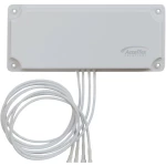 Acceltex Solutions 2.4/5 GHz 6 dBi 4 Element Indoor/Outdoor Patch Antenna with RPTNC antena 6 dB 2.4 GHz, 5 GHz
