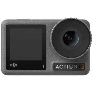DJI Action 3 Standard akcijska kamera 4K, Ultra HD, WLAN, dvostruki zaslon, vodootporan, zaslon osjetljiv na dodir, usporeni tijek, zaštiten od prašine, otporan na smrzavanje, intervalno snimanje, ... slika