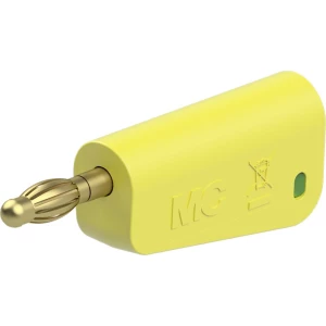 Stäubli LM-4A-39 lamelni utikač utikač Zatik-Ø: 4 mm žuta, zelena 1 St. slika