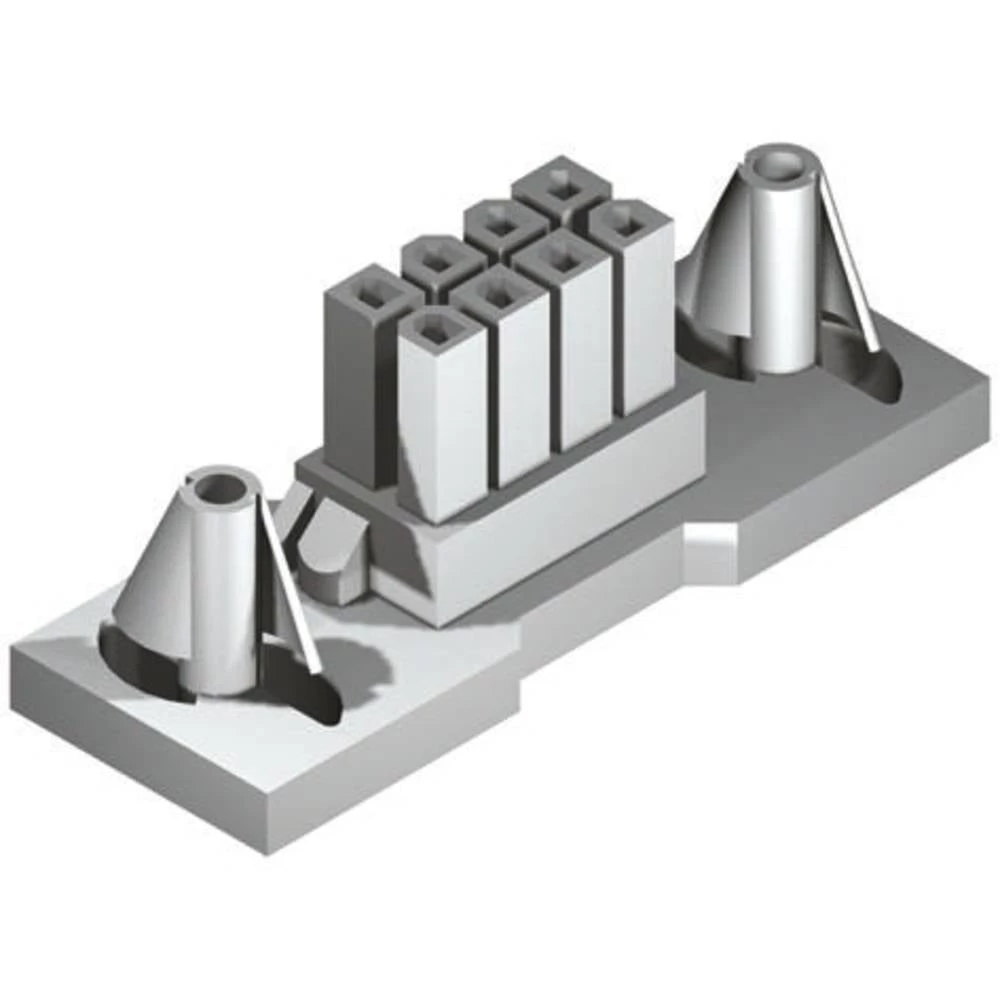 Molex ugradna standardna letva sa ženskim kontaktima 15060040 1 St. Bulk slika