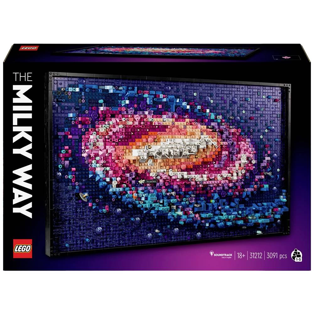 31212 LEGO® ART Galaksija Mliječni put slika