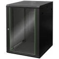 Digitus DN-19 16U-6/6-EC-SW 19" zidno kućište (Š x V x D) 600 x 816 x 600 mm 16 U crna, crna (mat), crna (RAL 9005) slika