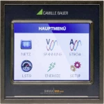 Camille Bauer Višenamjenski indikator za velike trenutne veličine tipa SIRAX MM1200 s TFT zaslonom osjetljivim na dodir