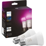 Philips Lighting Hue LED žarulja, komplet 2 komada 871951429131700 Energetska učinkovitost 2021: F (A - G) Hue White & Col. Amb. E27 Doppelpack 2x800lm 75W E27 18 W toplo bijela do hladno bij