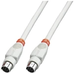 LINDY serijsko sučelje priključni kabel [1x muški konektor mini din - 1x muški konektor mini din] 5.00 m siva