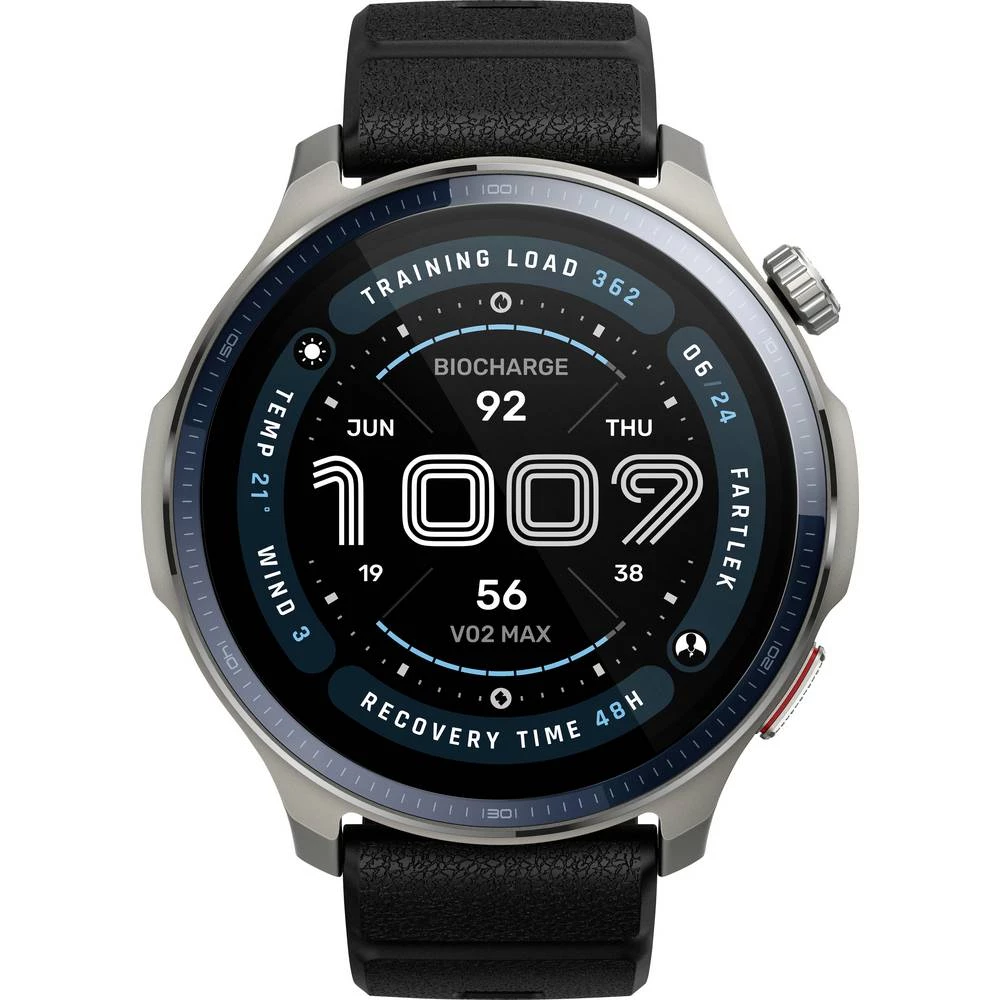 Amazfit Balance 2 pametan sat crna slika