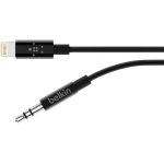 iPhone USB kabel [1x Muški konektor Apple Dock Lightning - 1x 3,5 mm banana utikač] 0.9 m Crna Belkin