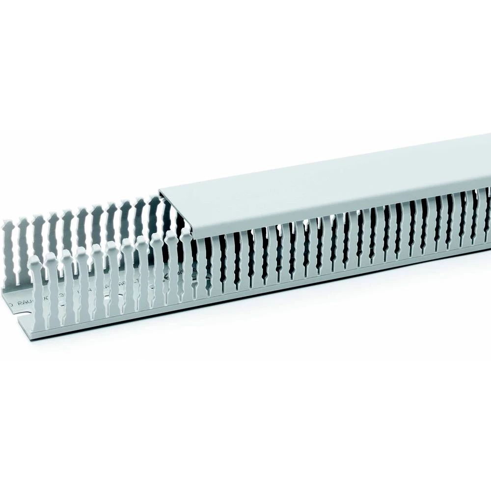 OBO Bettermann 6132434 kanal za ožičenje gornji dio (D x Š x V) 2000 x 50 x 38 mm 24 St. siva slika