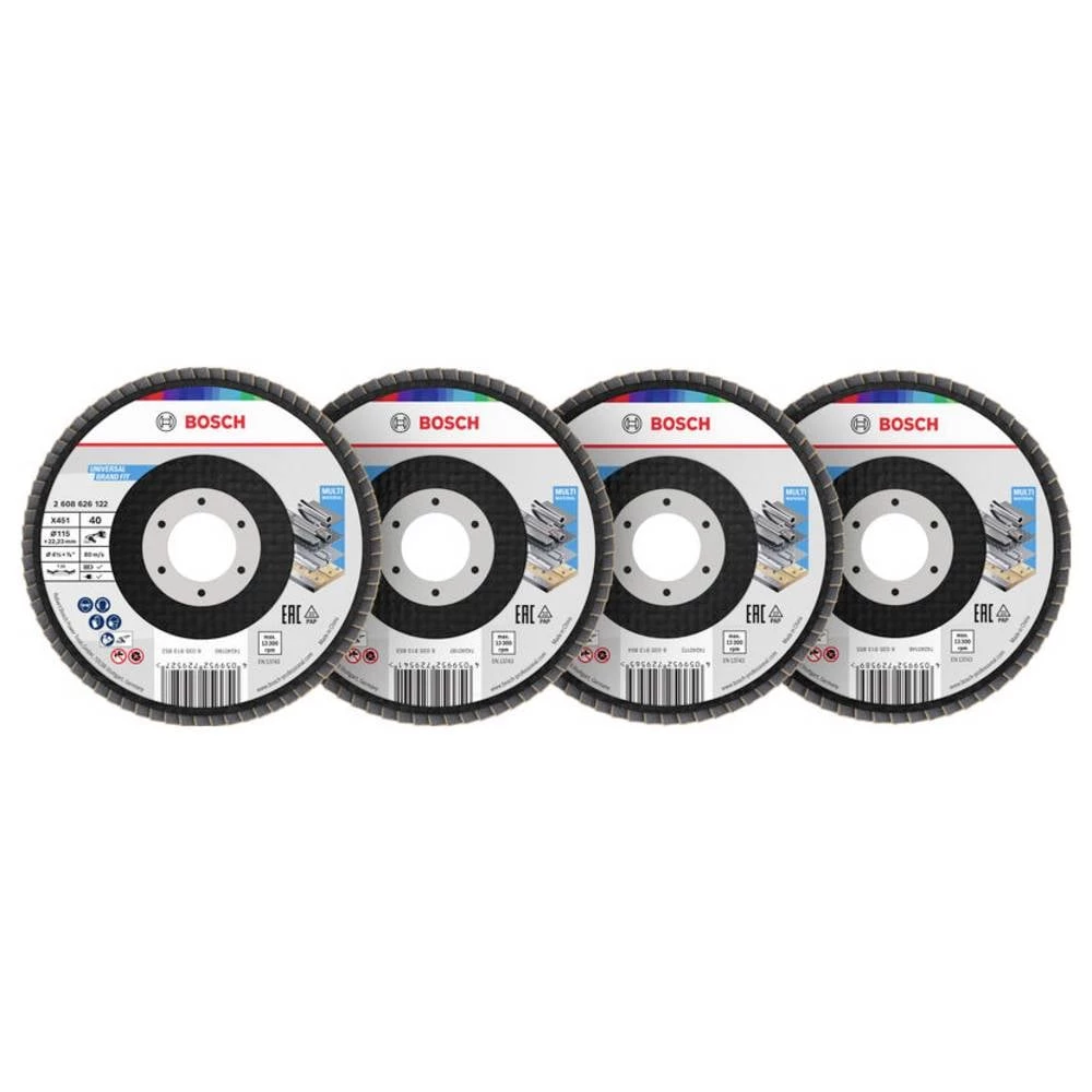 Bosch Accessories 2608626163 lamelna brusna ploča promjer 115 mm Promjer bušotine 22.23 mm 1 Set slika