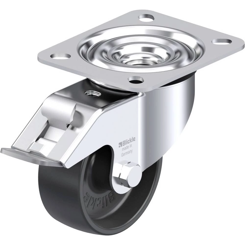 Blickle 490136 LE-PP 80G-FI okretni kotač od čeličnog lima Promjer kotača: 80 mm Nosivost (maks.): 120 kg kom. slika