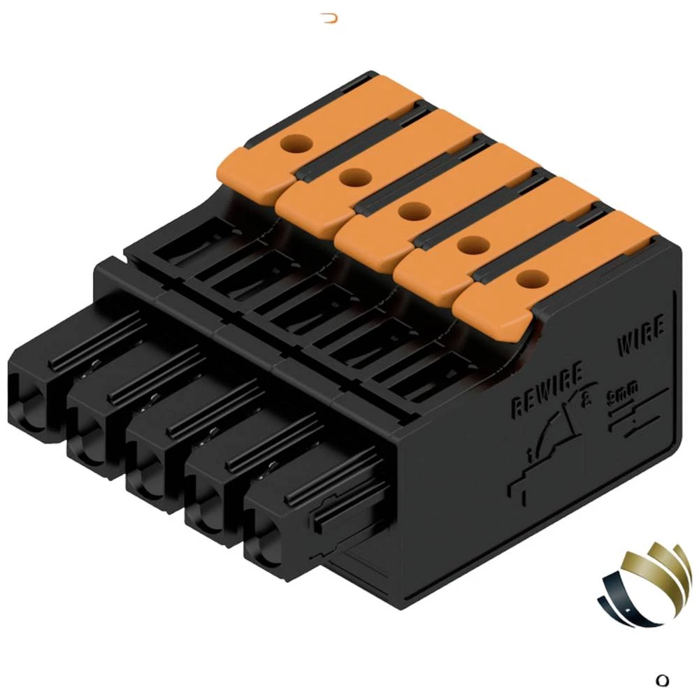 Weidmüller kućište kabelske utičnice Ukupan broj polova 5 Raster: 5 mm 2741590000 72 St. slika