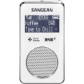 DAB+ (1012) Džepni radio Sangean DPR-35 DAB+, UKW Mogućnost punjenja Bijela slika