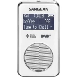 DAB+ (1012) Džepni radio Sangean DPR-35 DAB+, UKW Mogućnost punjenja Bijela