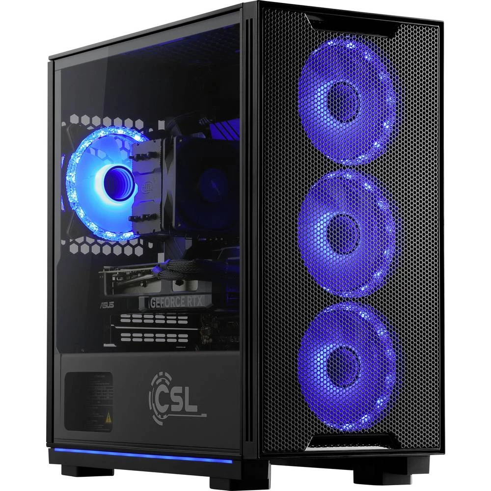 CSL Computer Gaming pc M12100H AMD Ryzen 7 8700F 5 GHz 32 GB RAM 1 TB SSD Nvidia GeForce RTX™ 5060 Ti 16 GB GDDR7 94227 slika