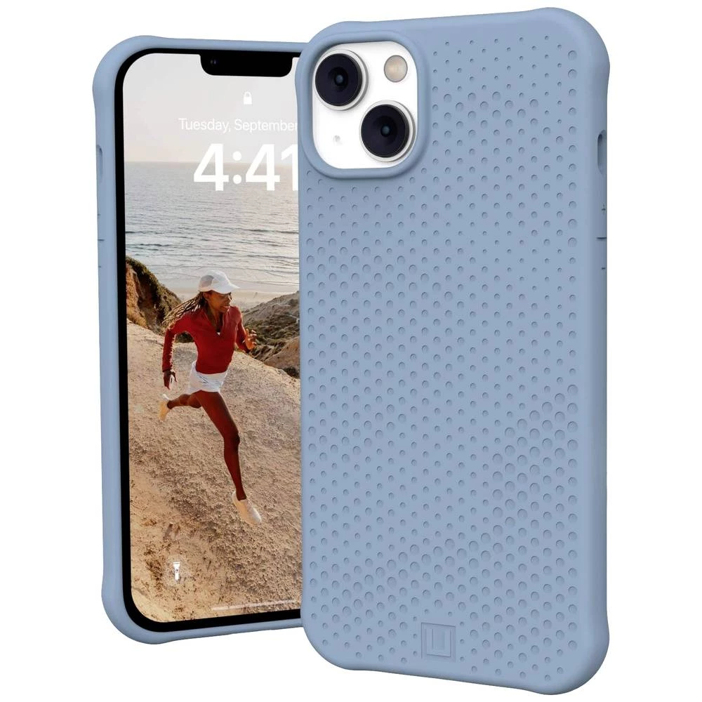 Urban Armor Gear Dot MagSafe Pogodno za model mobilnog telefona: iPhone 14 Plus, svijetloplava Urban Armor Gear Dot MagSafe case Apple iPhone 14 Plus svijetloplava slika