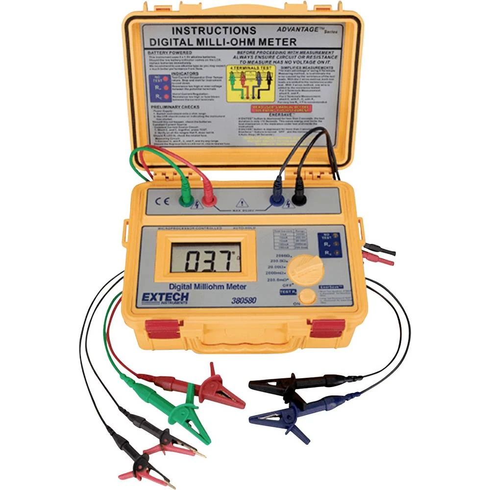 Extech 380580 mikroommetar slika