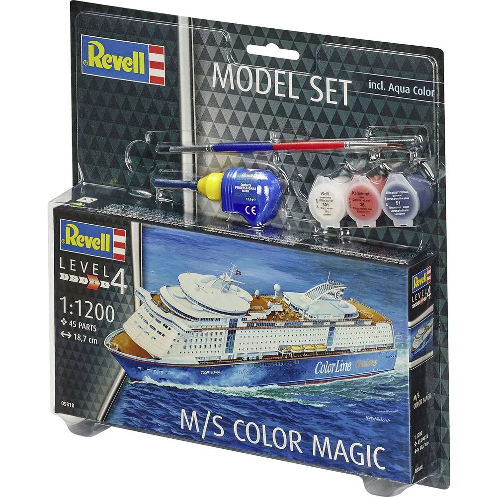 Revell 65818 M/S Color Magic Model broda za sastavljanje 1:1200 slika