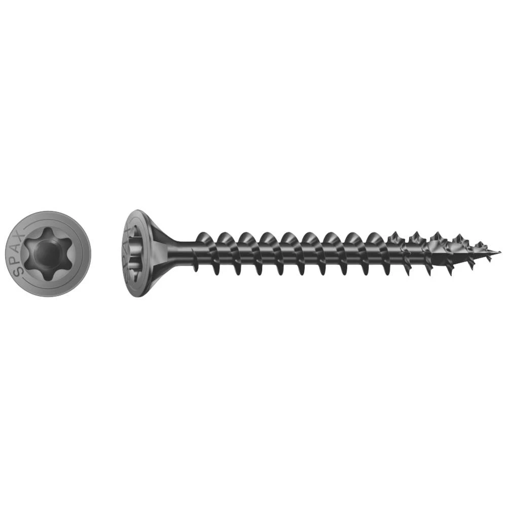 SPAX 1191040500403 vijak za drvo 5 mm 40 mm T-STAR plus čelik crni BLAX 200 St. slika