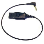 Plantronics Anschlusskabel MO300 QD für iPhone Adapter za slušalice 3 m Crna