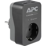 APC by Schneider Electric PME1WU2B-GR međuutikač sa zaštitom od prenapona s USB crna