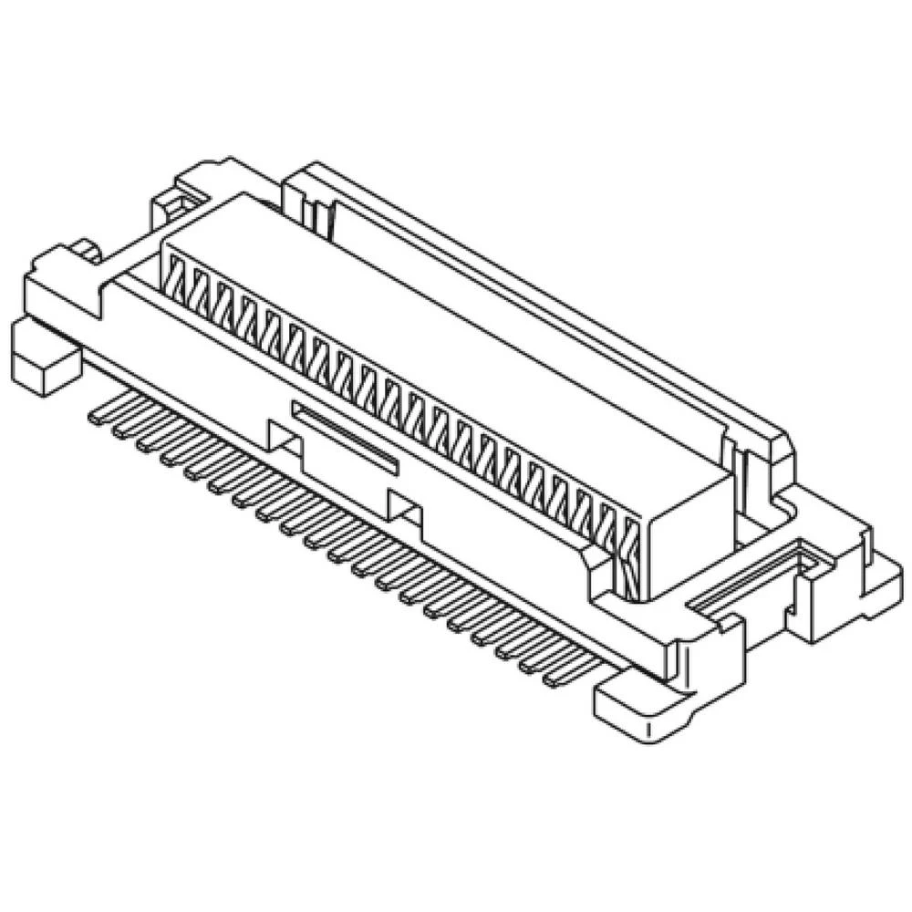 Molex mezaninski konektor 54167-0208 1 St. Tape on Full reel slika