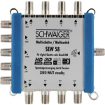 Satelitski multiprekidač Schwaiger SEW58 531 Ulazi: 5 (4 Sat/1 zemaljske) Broj sudionika: 8 StandBy funkcija