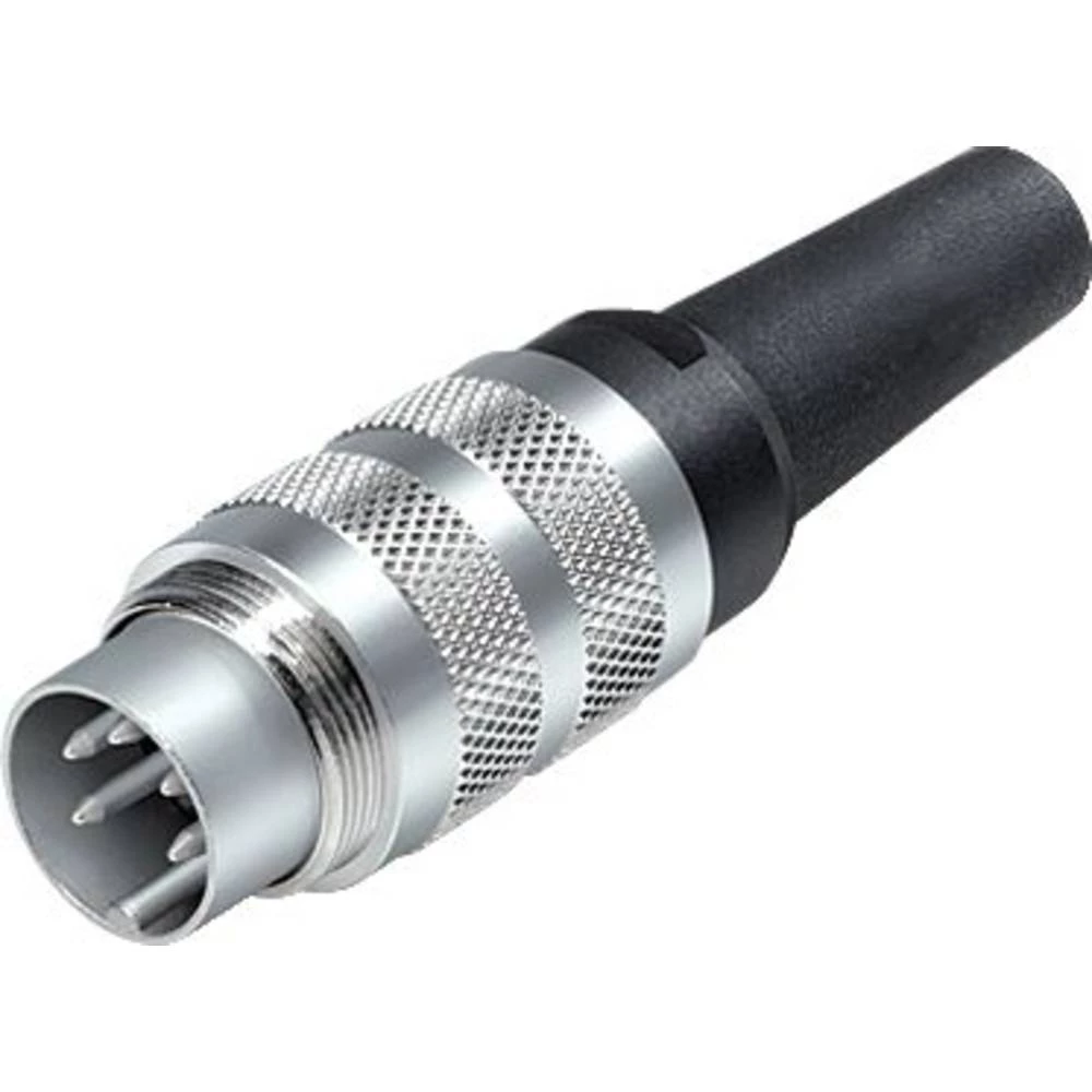 binder 99 2005 09 03-20 priključak za kabel ravni muški konektor Ukupan broj polova: 3 Serija (Okrugli utični konektori) slika