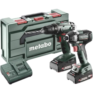 Metabo BS+SSD200LTBL -akumulatorska bušilica, akumulatorski zračni pištolj  uklj. akumulator, uklj. punjač slika