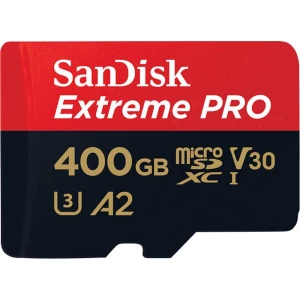 microSDXC kartica 400 GB SanDisk Extreme Pro® Class 10, UHS-I, UHS-Class 3, v30 Video Speed Class A2 standard slika