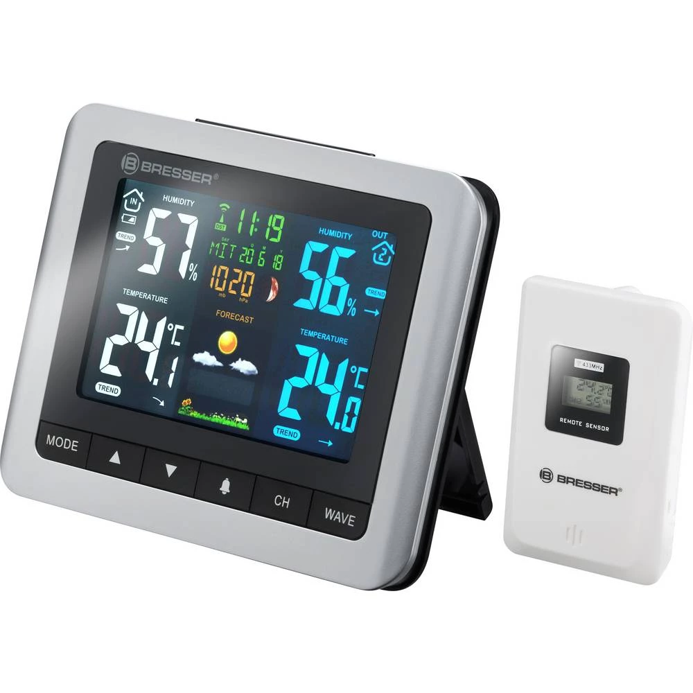 Bresser Optik MeteoTemp WTM 7007510 bežična vremenska stanica Predviđanje za 12 do 24 sata