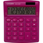 Džepni kalkulator Citizen Office SDC-810NRPKE Ružičasta Zaslon (broj mjesta): 10 solarno napajanje, baterijski pogon (Š x V x d)