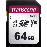 Transcend TS64GSDC420T sd kartica 64 GB v30 Video Speed Class