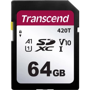 Transcend TS64GSDC420T sd kartica 64 GB v30 Video Speed Class slika