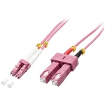 LINDY 46361 staklena vlakna svjetlovodi priključni kabel Multimode OM4 2.00 m
