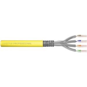 Digitus DK-1843-VH-5 Mrežni kabel CAT 8.1 S/FTP 4 x 2 x 0.6 mm + 0 2 x 0.6 mm Žuta 500 m slika