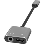Terratec USB 2.0 adapter [1x priključna doza za 3,5 mm banana utikač, ženski konektor USB-C™ - 1x muški konektor USB-C™]