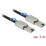 Tvrdi disk Priključni kabel [1x Muški konektor Mini SAS (SFF-8088) - 1x Muški konektor Mini SAS (SFF-8088)] 3 m Crna Delock