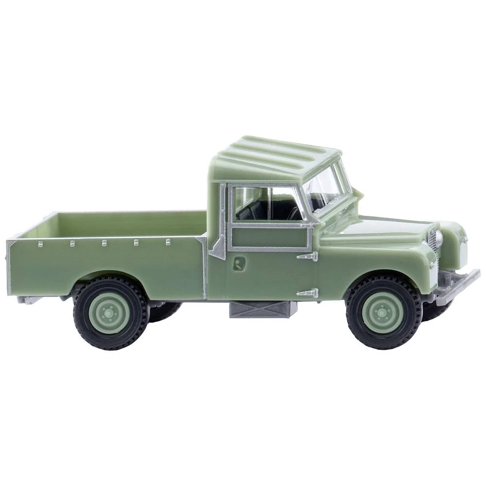 Wiking 010701 h0 model automobila Land Rover Pikap, blijedozelen slika