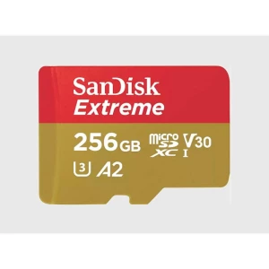 SanDisk Extreme microsdxc kartica 256 GB Class 10, UHS-I, v30 Video Speed Class otporan na udarce, vodootporan slika