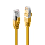 LINDY 45985 RJ45 mrežni kabel, Patch kabel CAT 6 S/FTP 7.50 m žuta 1 St.