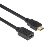 club3D HDMI Produžetak [1x Muški konektor HDMI - 1x Ženski konektor HDMI] 5 m Crna
