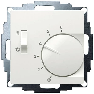 Eberle UTE 1770-RAL9010-G-55 sobni termostat podžbukna  5 do 30 °C slika