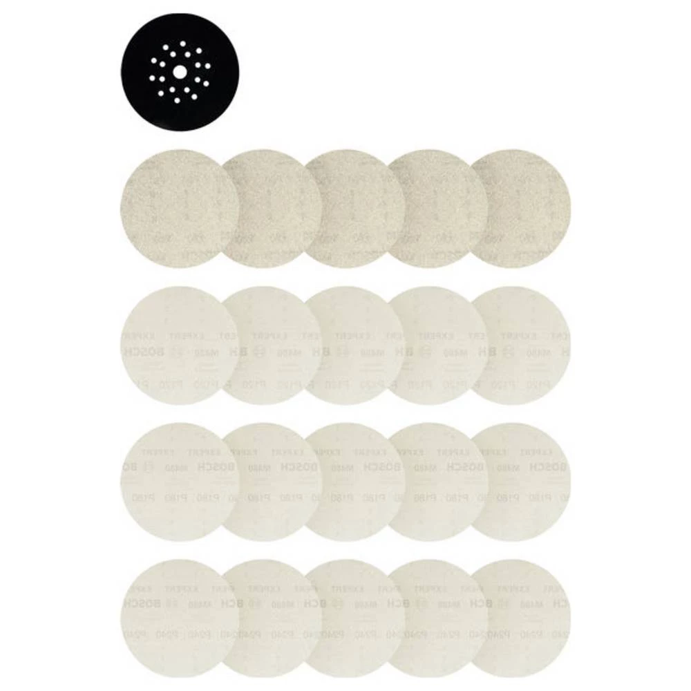Bosch Accessories 2608902518 2608902518 brusna mreža za ekscentrične brusilice (Ø) 225 mm 1 Set slika