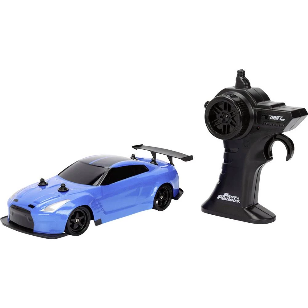 JADA TOYS 9336314314R00 Fast&Furious RC Drift 2009 Nissan 1:24 RC model automobila za početnike električni sportski auto slika