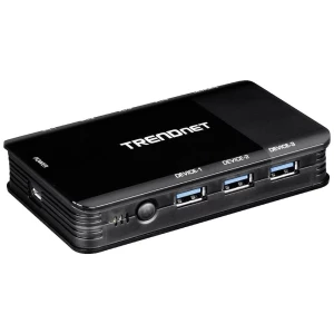TRENDnet TK-U404 4-portni prekidač za dijeljenje 4 PC/1 korisnički USB 3.1 TrendNet TK-U404  KVM preklopnik slika