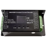 Kontroler deko svjetla, DMX/RDM 4 CH CC dekoder, prigušivanje: DMX512, 12-50V DC, 1-42V Deko Light DMX/RDM 4 CH CC Decoder LED prigušivač 135 mm 69 mm
